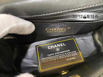 CHN CHANEL CF Handle Crossbody Bag 100341