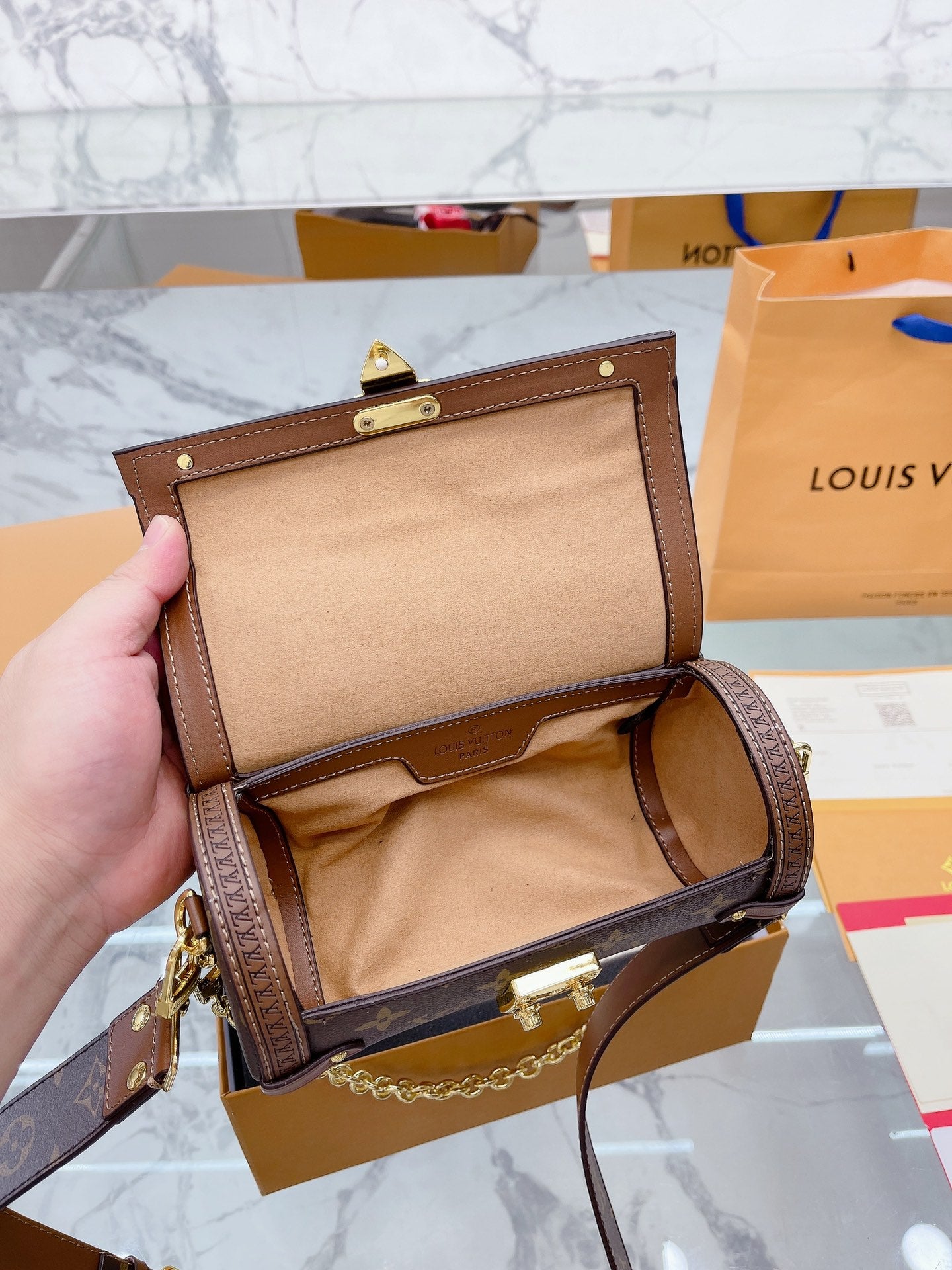Louis Vuitton Box Crossbody Bags