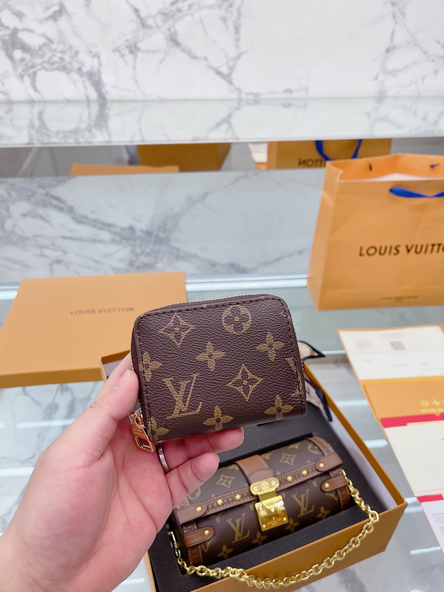 Louis Vuitton, Bags, Louis Vuitton Packaging Box And Shopping Bag