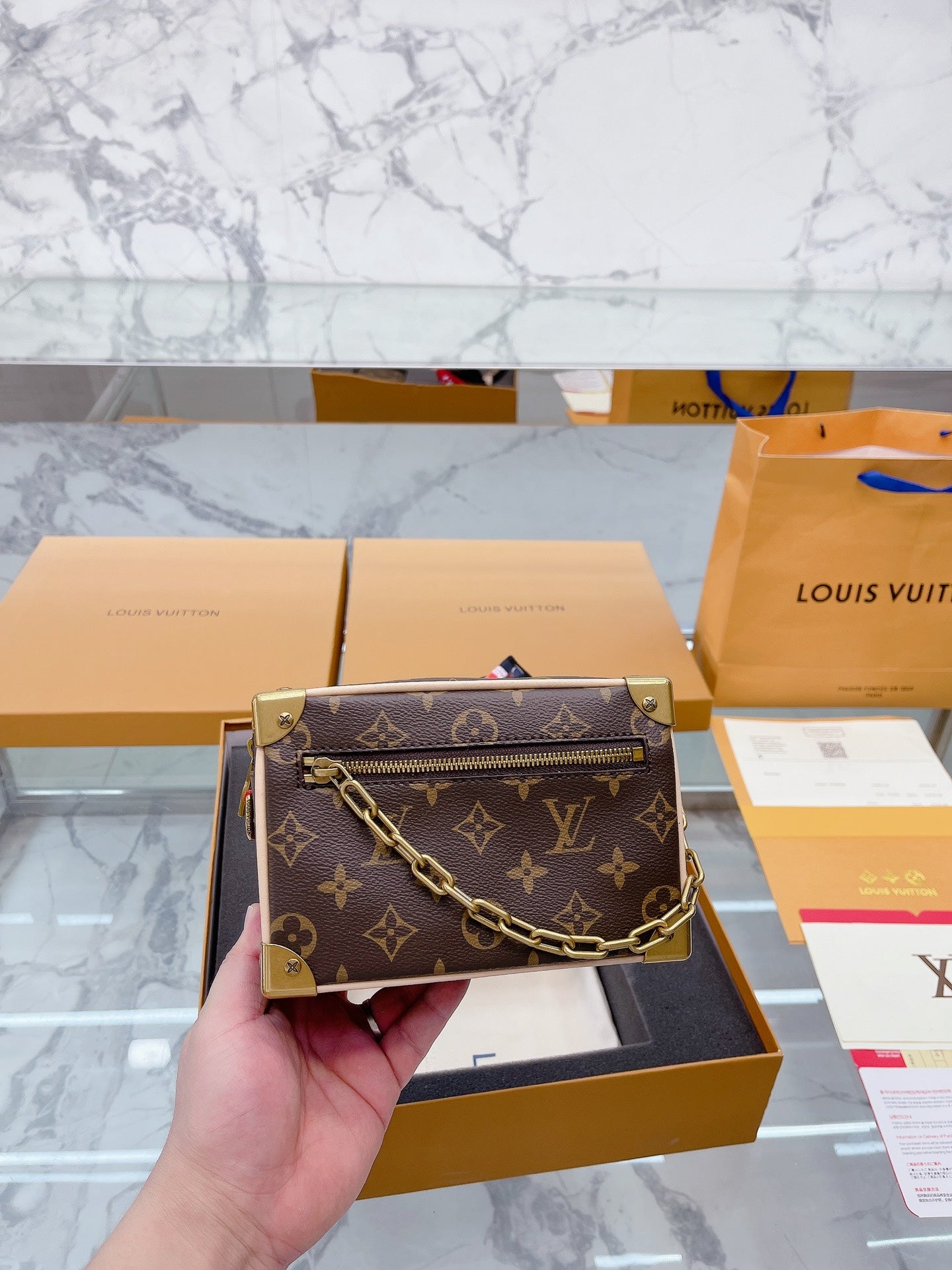 Louis Vuitton Small Square Purse For Men's