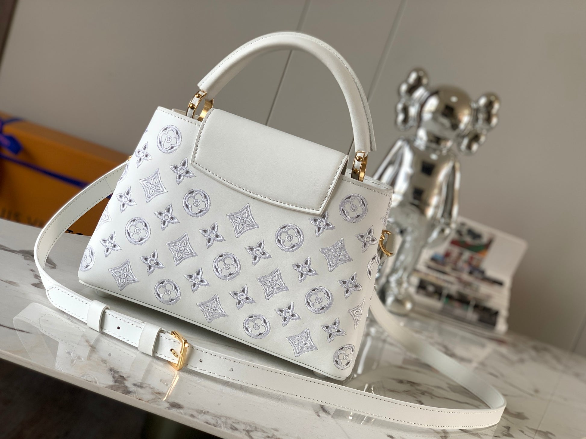 Vuitton LV Broderie Anglaise Capucines BB M20742 - Allu USA