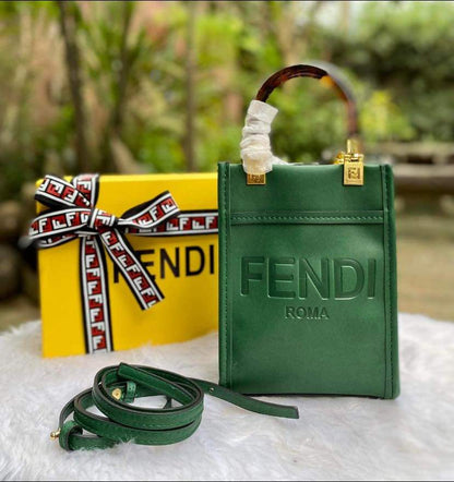 BXU FEND 015 Green Sling Bag