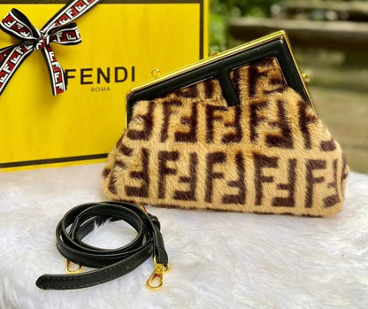 BXU FEND 016 First Fur Sling Bag