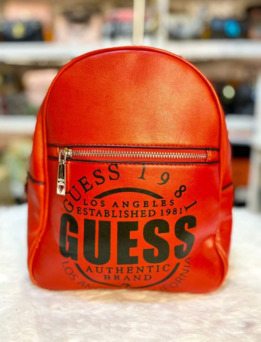 BXU GUESS 009 Small Red Backpack Bag