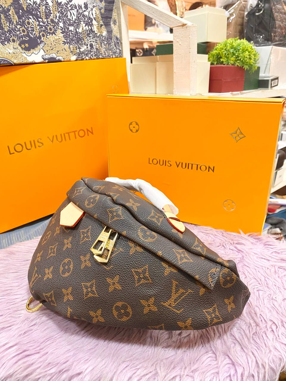 Louis Vuitton Monogram Canvas Bumbag, Louis Vuitton Handbags