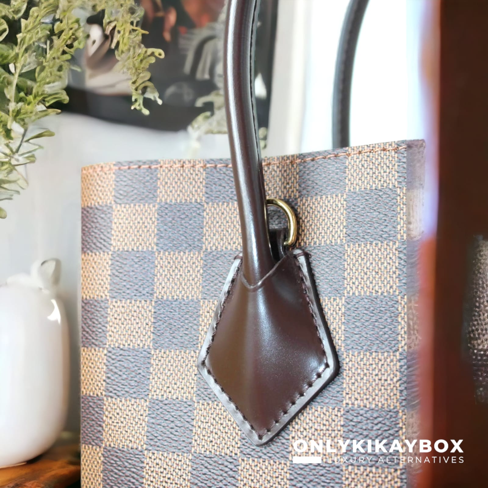 BXU LV 001 Kensington Damier Ebene Hand Sling Bag – Onlykikaybox