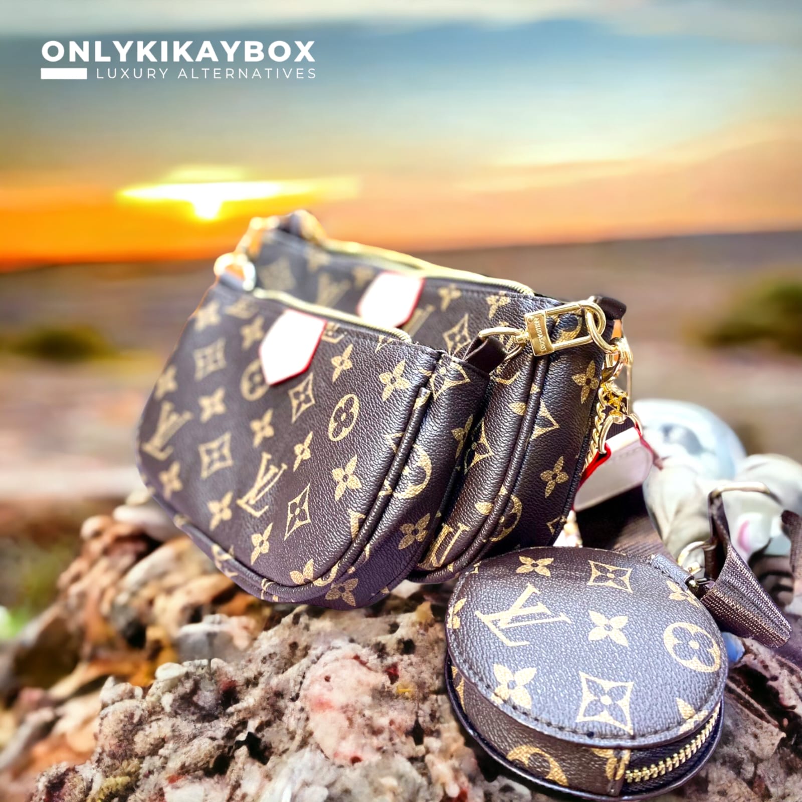 BXU LV 082 3in1 Pochette Mono Sling Bag – Onlykikaybox